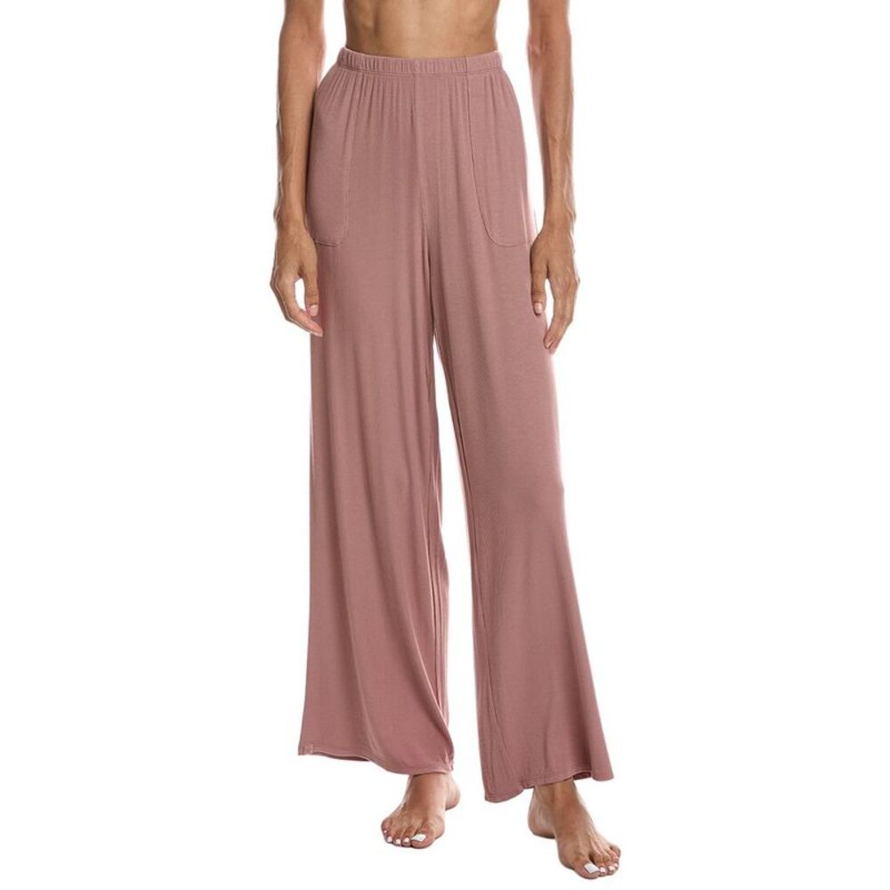 Barefoot Dreams Womens Ultra Soft Rib Patch Pocket Pant
